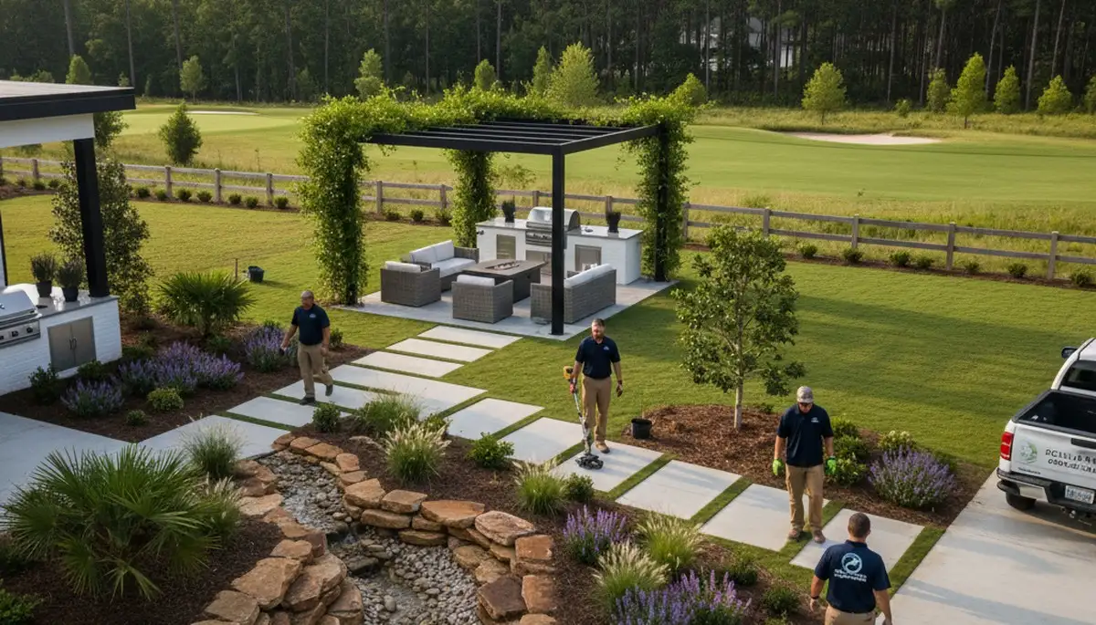 Landscaping services in Wilmington, NC for residential and commercial properties