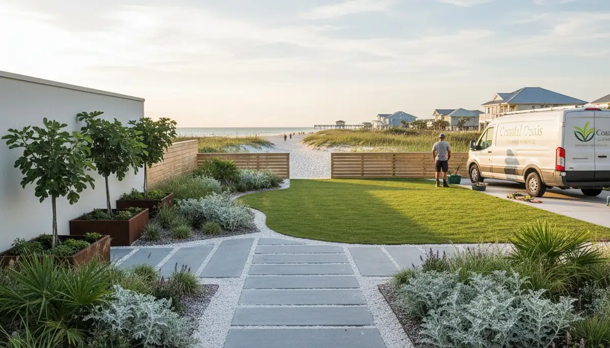 Landscaping service in Wilmington, NC for residential and commercial outdoor maintenance