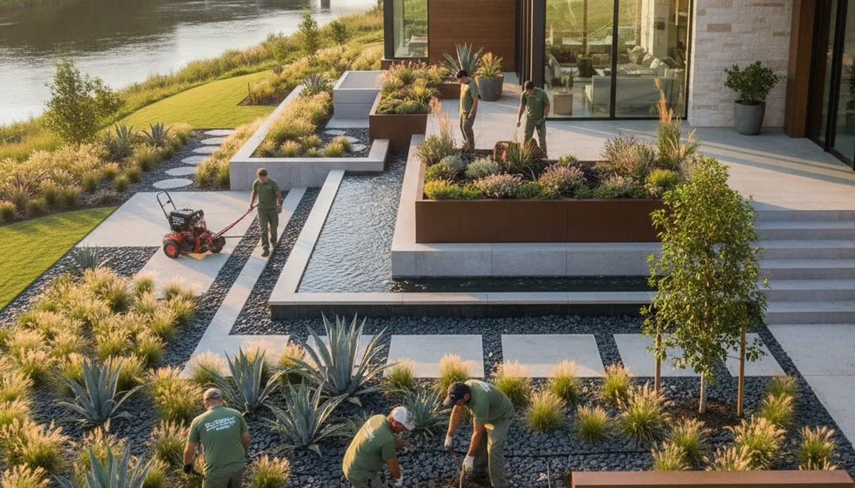 Landscaping service in Wilmington, NC for residential and commercial outdoor spaces