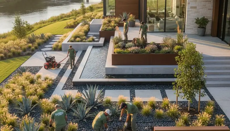 Landscaping service in Wilmington, NC for residential and commercial outdoor spaces
