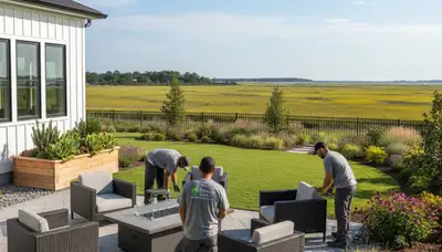 Landscaping service in Wilmington, NC for residential and commercial outdoor property care