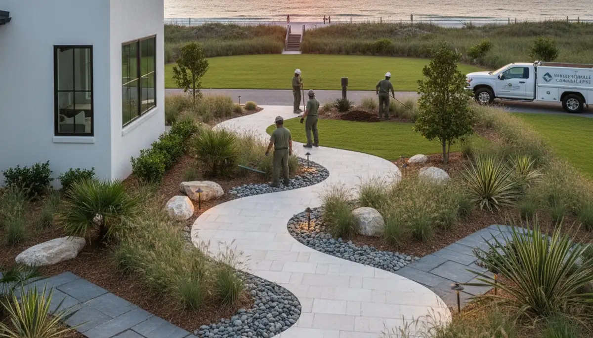 Landscaping service in Wilmington, NC for residential and commercial outdoor property care